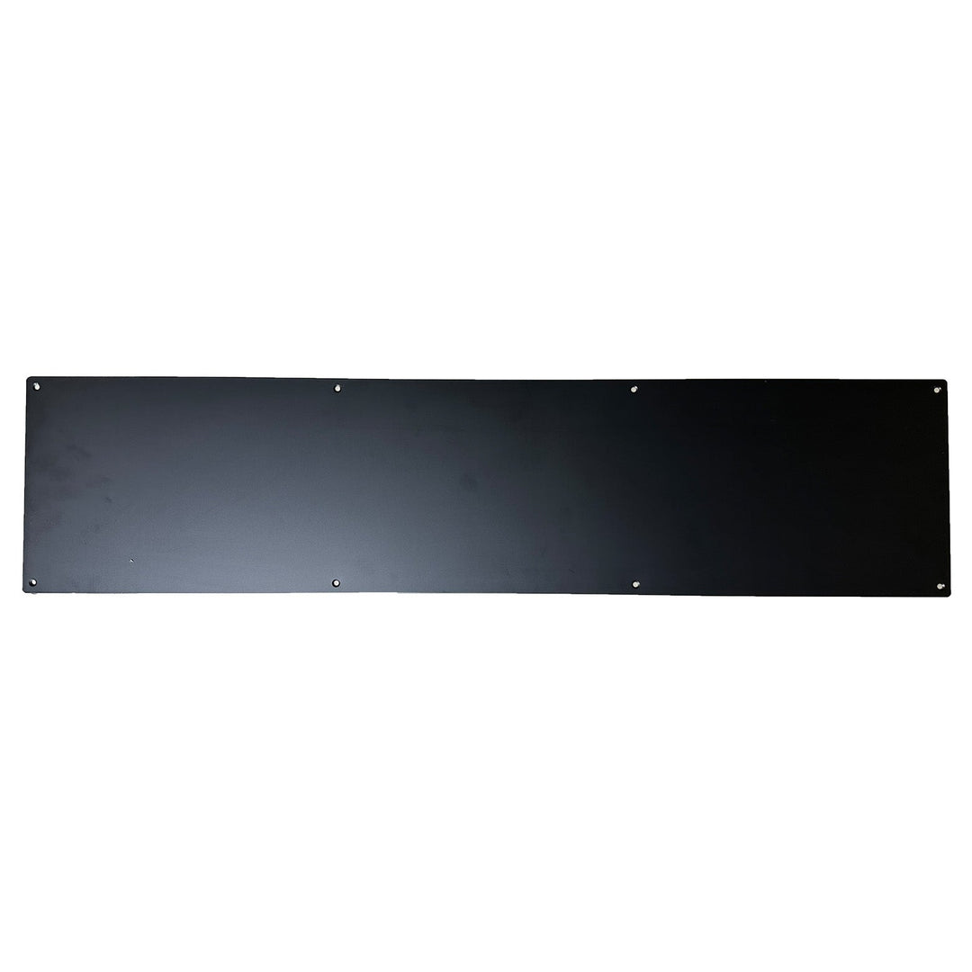 ##Antique Hardware## Open Box Sale Item 8 Inch x 34 Inch Stainless Steel Kick Plate (Black Bronze Finish)