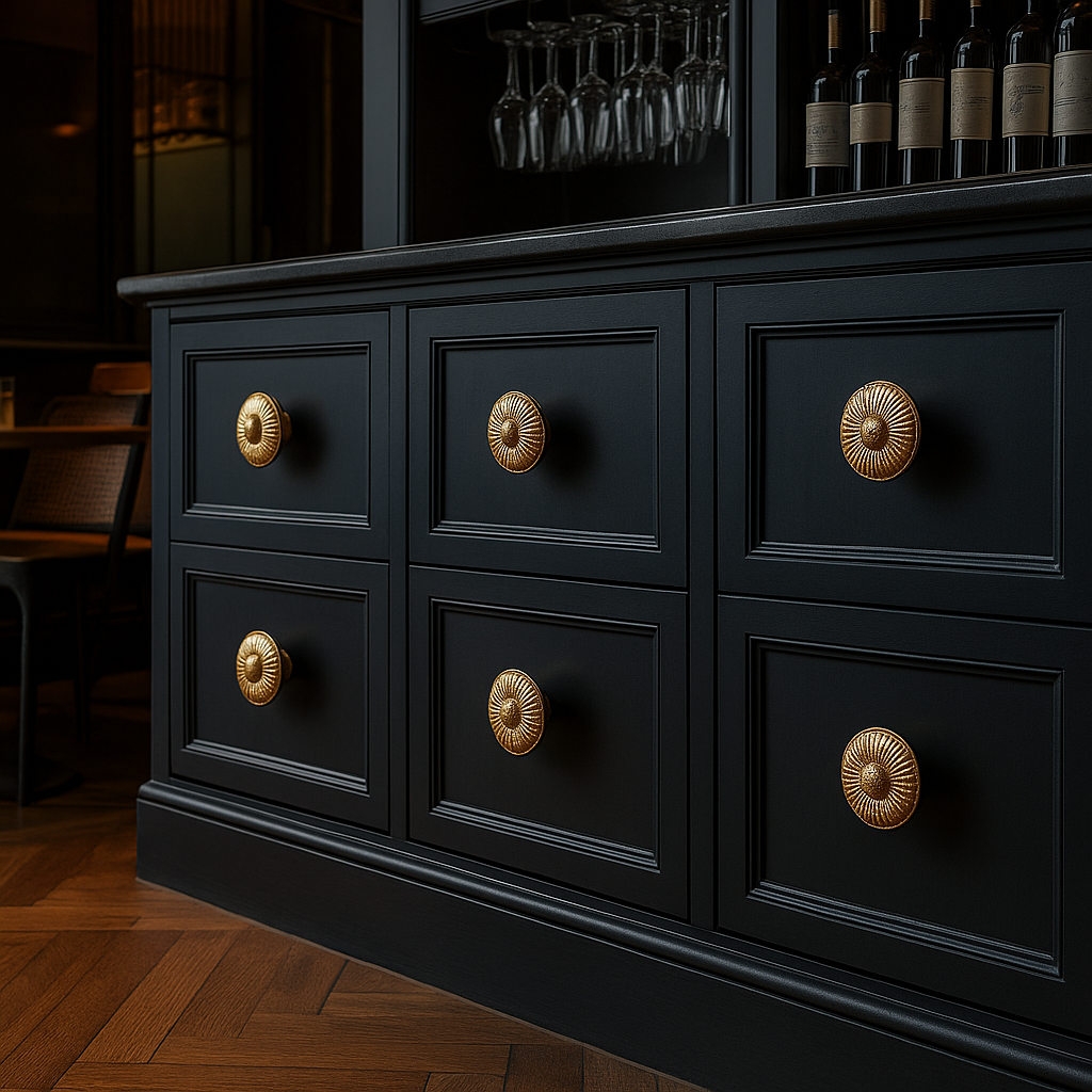 SOLID BRASS CABINET HARDWARE