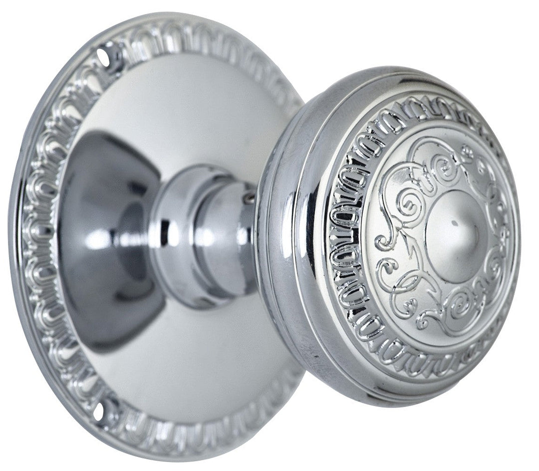 Egg & Dart Rosette Door Set with Egg & Dart Door Knobs (Several Finishes Available)