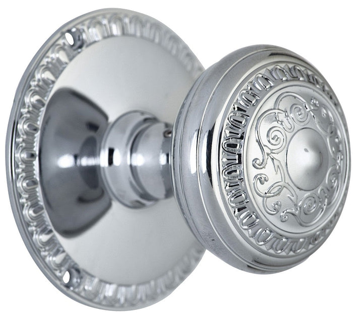 Egg & Dart Rosette Door Set with Egg & Dart Door Knobs (Several Finishes Available)