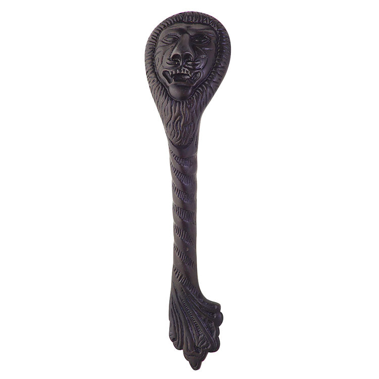 ##Antique Hardware## 10 Inch Ornate Lion's Head Door Pull