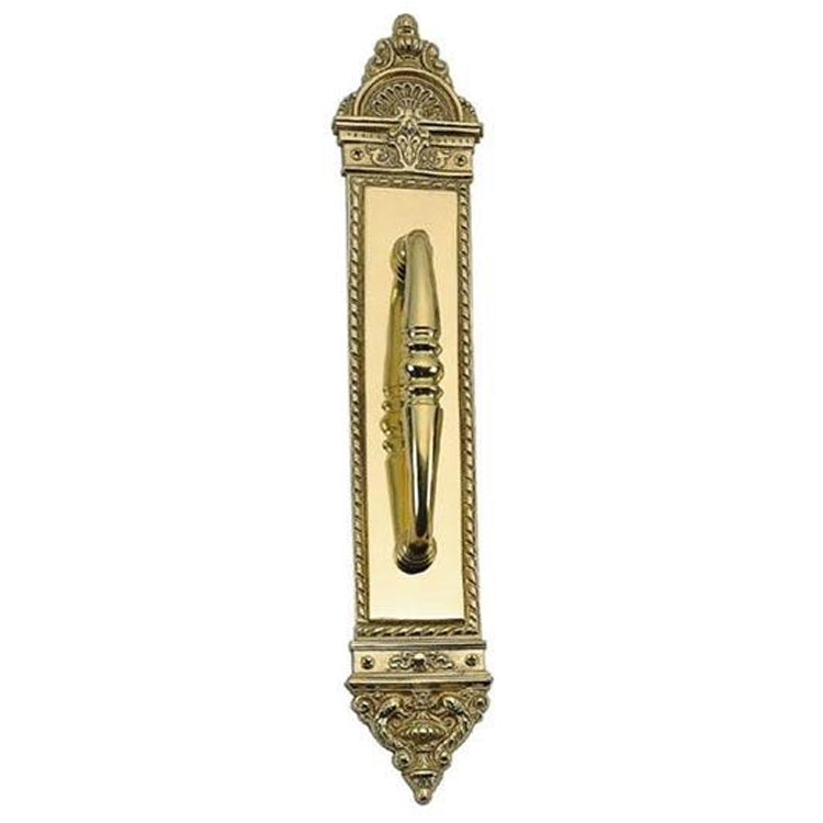 ##Antique Hardware## Solid Brass L'Enfant 16 1/2 Inch Pull Plate (Several Finishes Available)