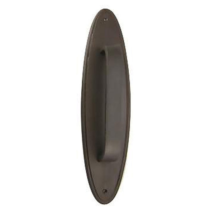 ##Antique Hardware## 11 Inch Traditional Oval Door Pull & Plate