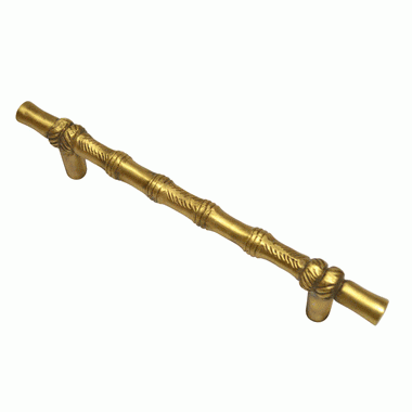 6 Inch Overall (4 1/2 Inch C-C) Japanese Bamboo Pull (Several Finishes Available)