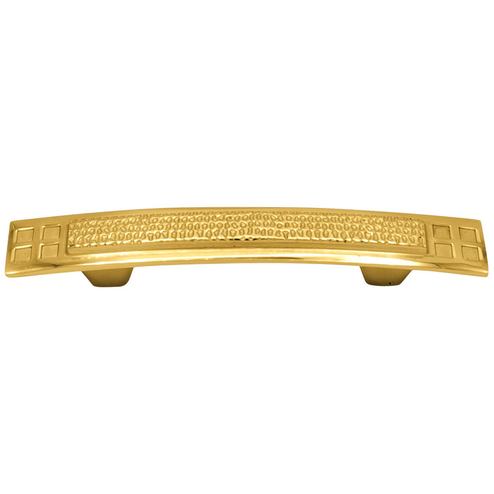 5 Inch Overall (3 Inch c-c) Solid Brass Arts & Crafts Pull (Several Finishes Available)