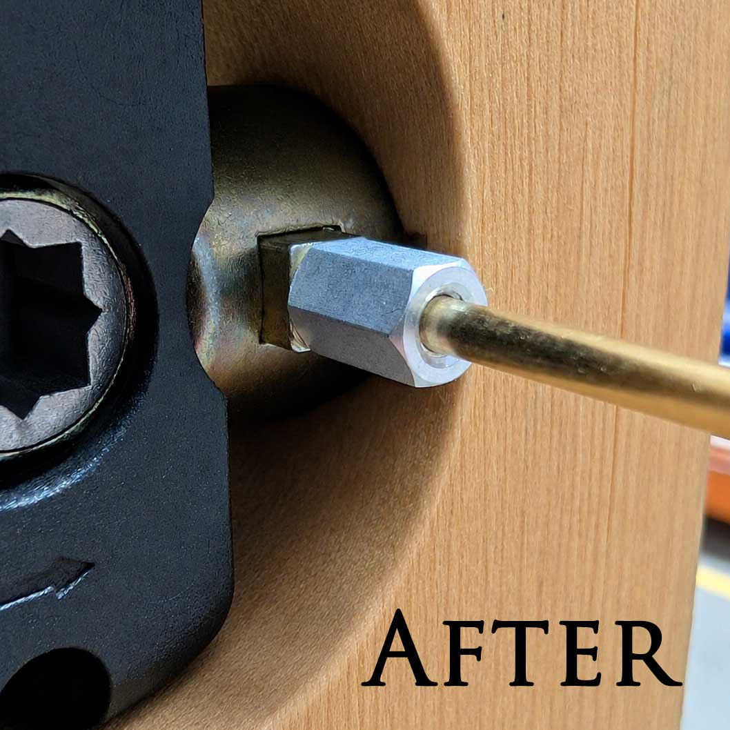 3/8 Inch Privacy Pin Extension – Door Hardware Privacy Lock Extender