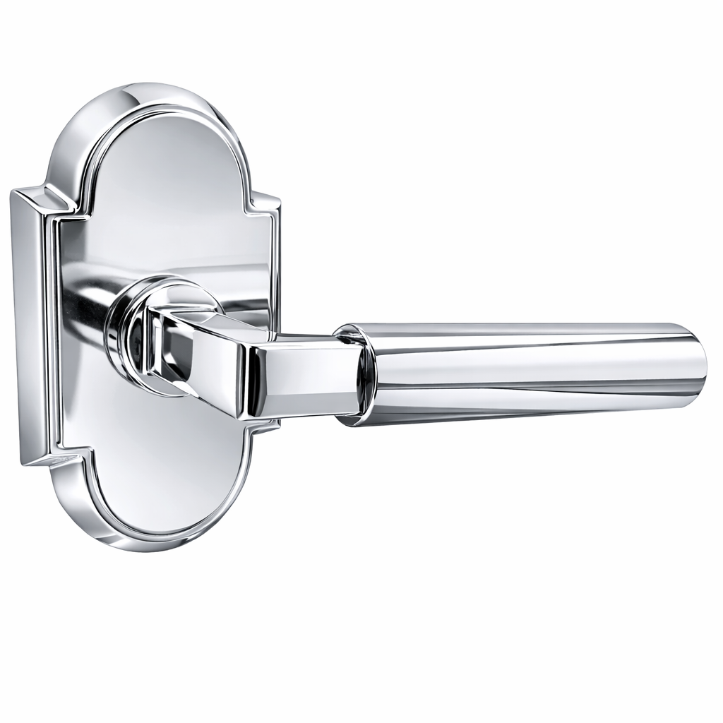 Magnifique® Arched Door Set with Modern Smooth Lever (Several Finishes Available)