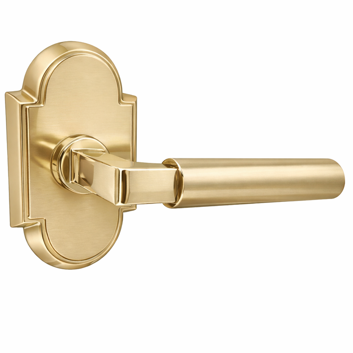 Magnifique® Arched Door Set with Modern Smooth Lever (Several Finishes Available)