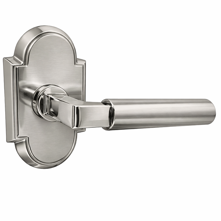 Magnifique® Arched Door Set with Modern Smooth Lever (Several Finishes Available)