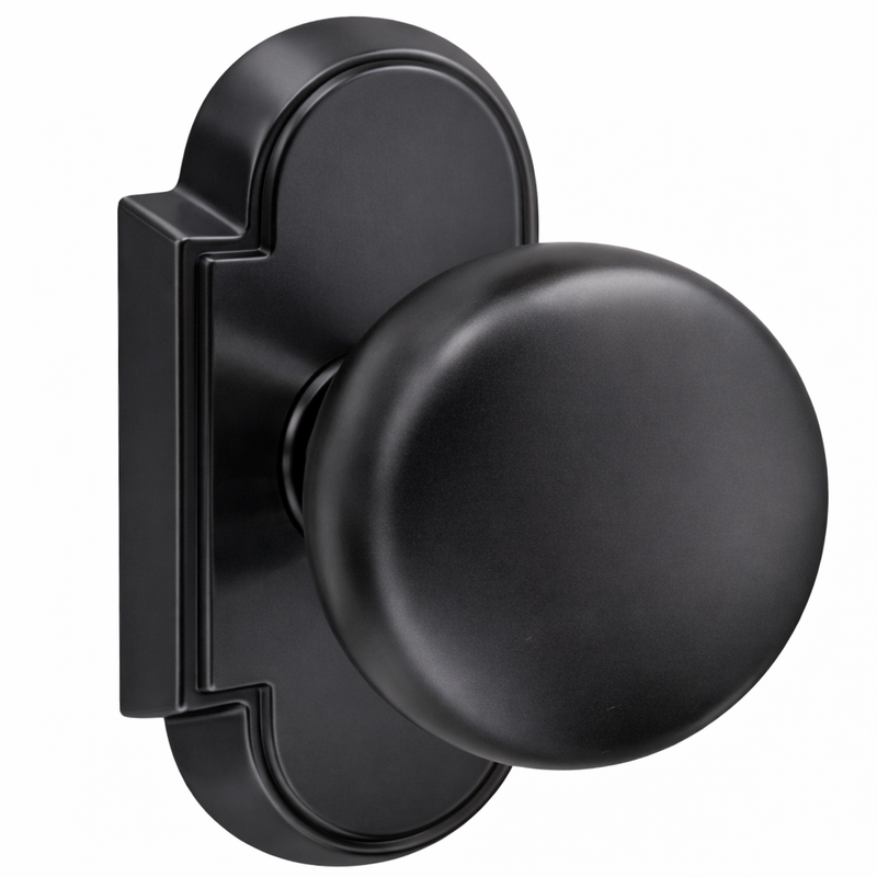 Arched Brass Door Knob