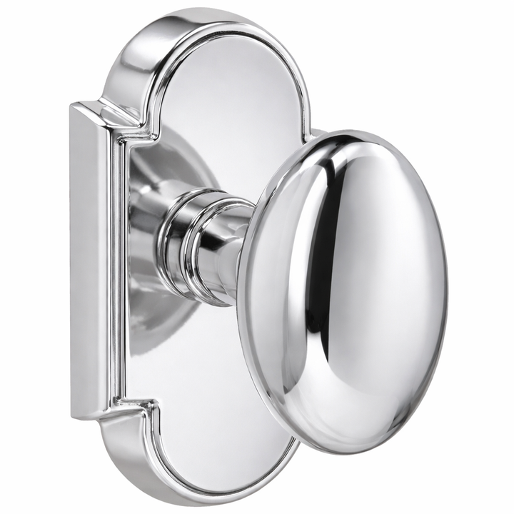 Magnifique® Arched Door Set with Brass Egg Knobs (Several Finishes Available)