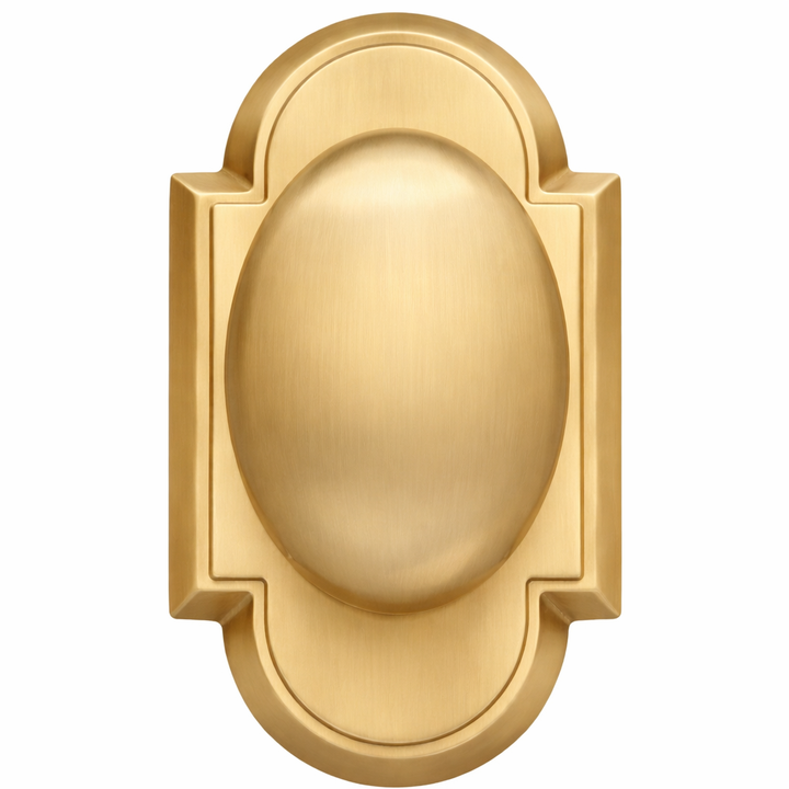 Magnifique® Arched Door Set with Brass Egg Knobs (Several Finishes Available)