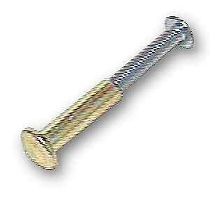 ##Antique Hardware## Brass Cap Screws for Glass Knobs