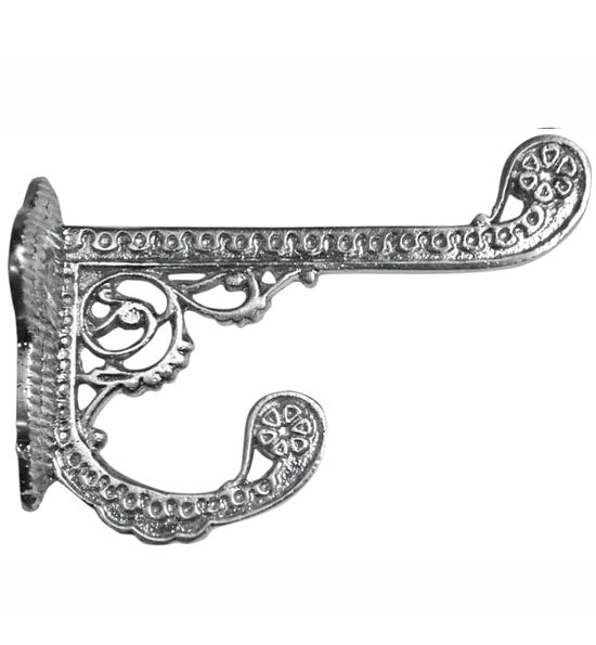 ##Antique Hardware## Solid Cast Brass Victorian Eastlake Style Hook (Several Finishes Available)