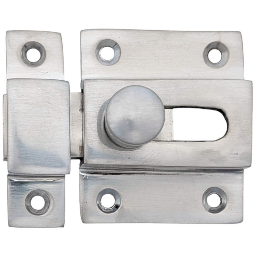 ##Antique Hardware## 2 1/4 Inch Solid Brass Cabinet Latch (Several Finishes Available)