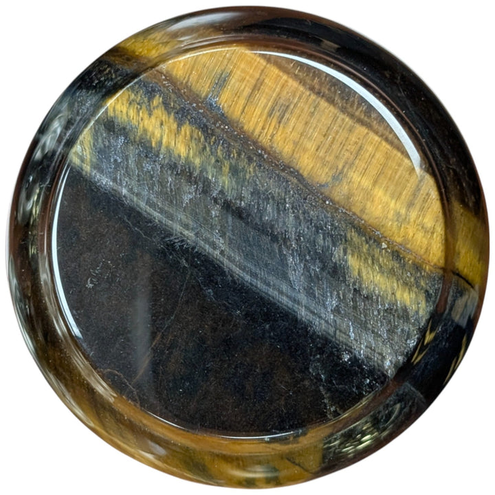 Magnifique™ Classic Door Set with Blue Tiger Eye Knobs (Several Finishes Available)