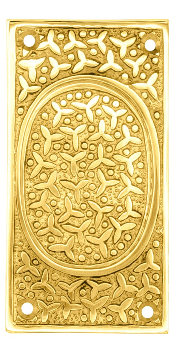 Rice Pattern Pocket Door Set (Several Finishes Available)