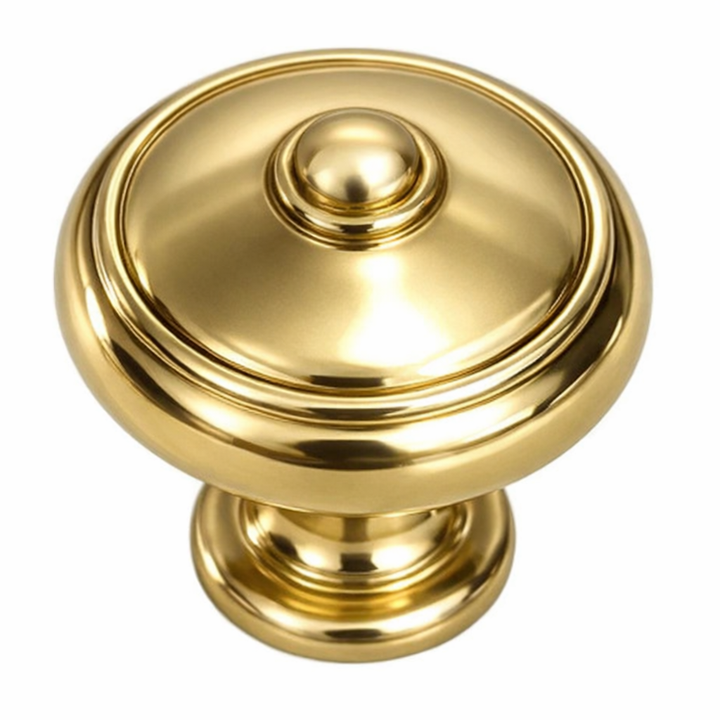 1 1/4 Inch Antique Colonial Button Cabinet & Furniture Knob