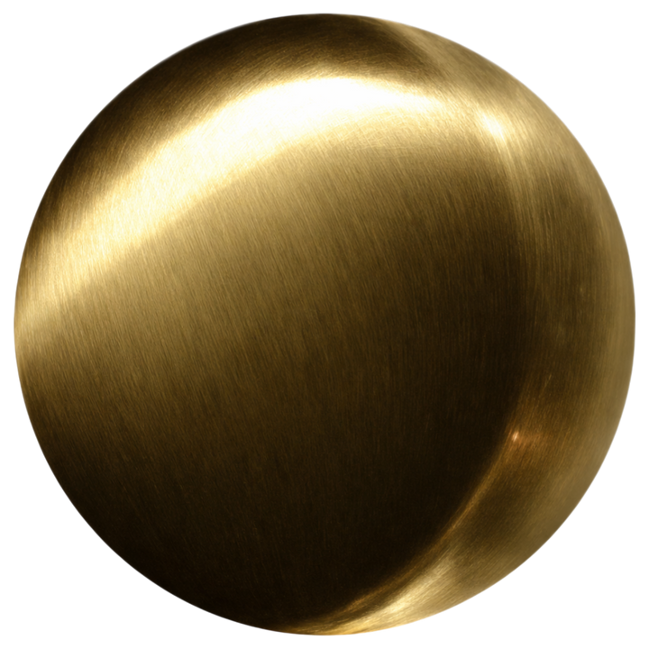 Round Solid Brass Doorknob with Ornate Victorian Backplate (Several Finishes Available)