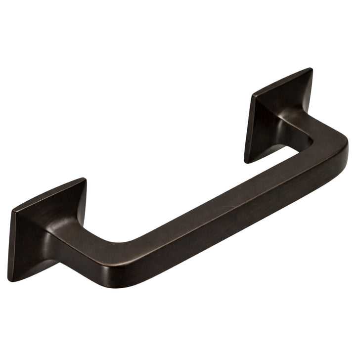 4 1/4 Inch Solid Brass Square Traditional Pull (Several Finishes Available)