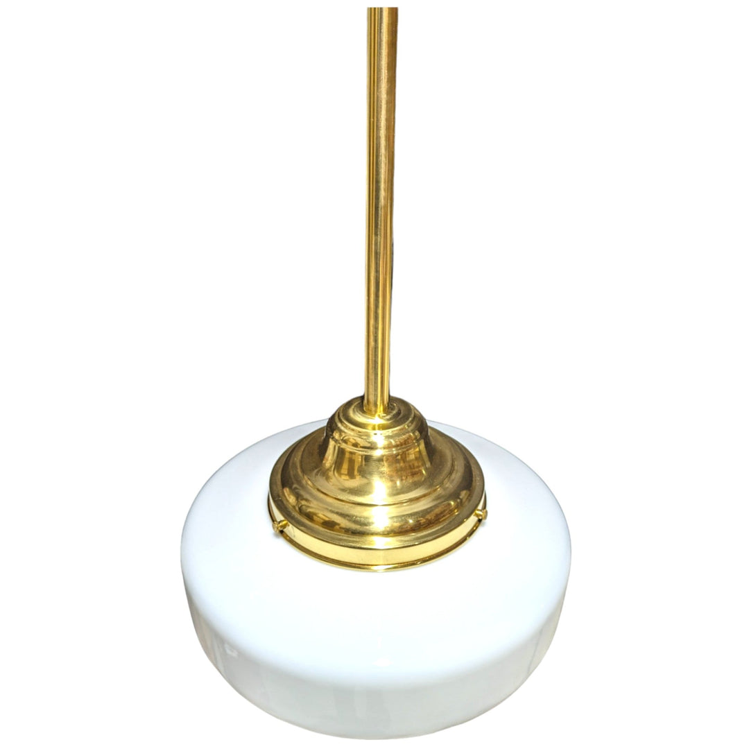 ##Antique Hardware## 34 1/2 Inch Manhattan Skyscraper Nouveau Style Bar Light (Polished Brass Finish)