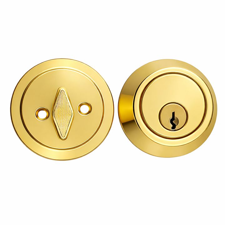 Modern Style Single Cylinder Deadbolt (Several Finishes Available)