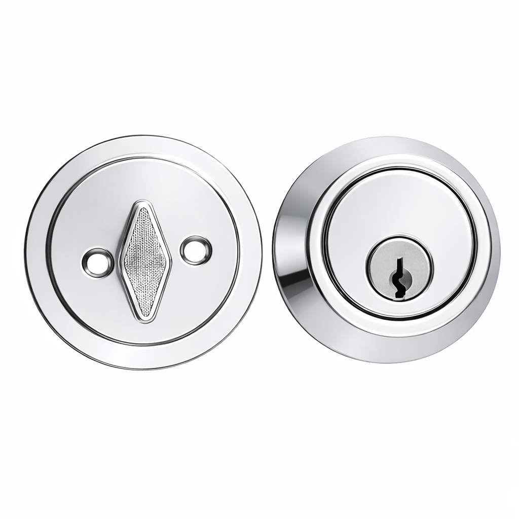 Modern Style Single Cylinder Deadbolt (Several Finishes Available)
