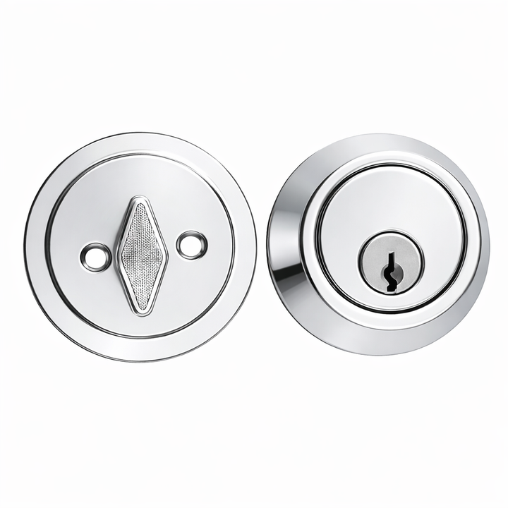 Modern Style Single Cylinder Deadbolt (Several Finishes Available)
