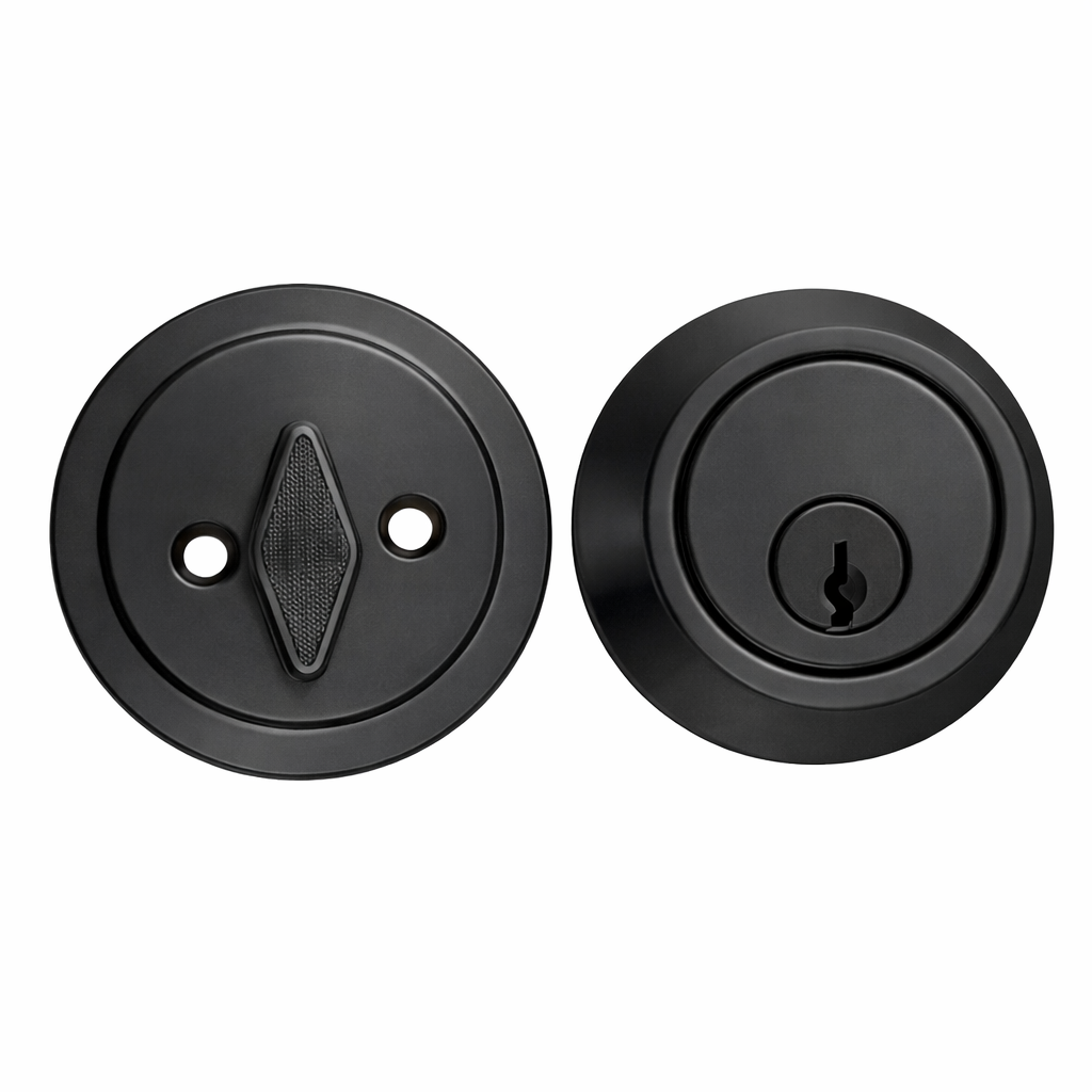 Modern Style Single Cylinder Deadbolt (Several Finishes Available)