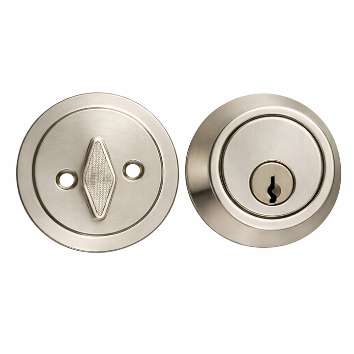 Modern Style Single Cylinder Deadbolt (Several Finishes Available)