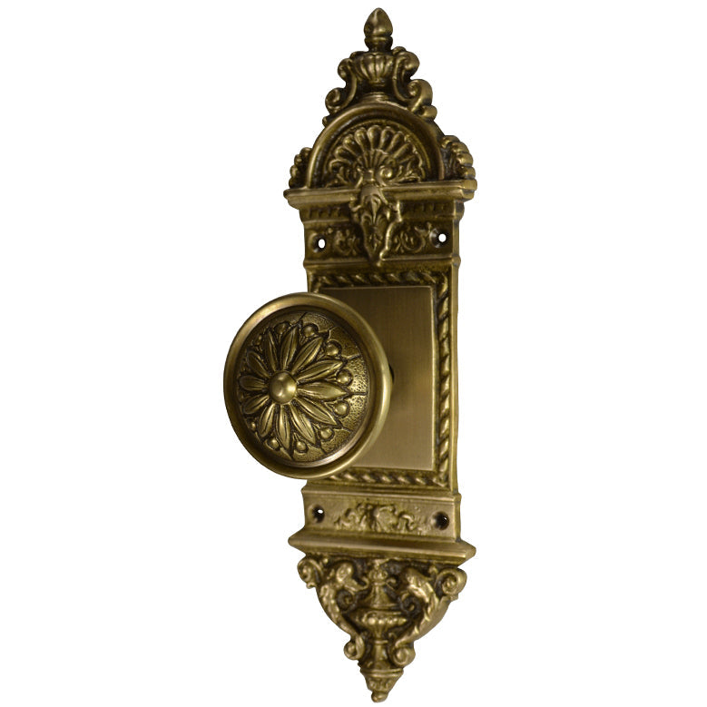 ##Antique Hardware## European Door Set With Provincial Style Knob