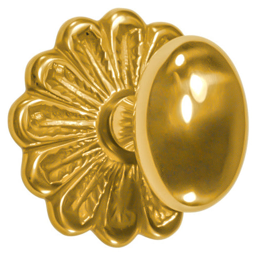 Maltesia Flower Rosette Door Set with Egg Door Knobs (Several Finishes Available)