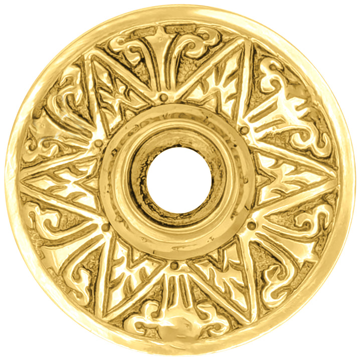Eastlake Solid Brass Rosette (Several Finishes Available)