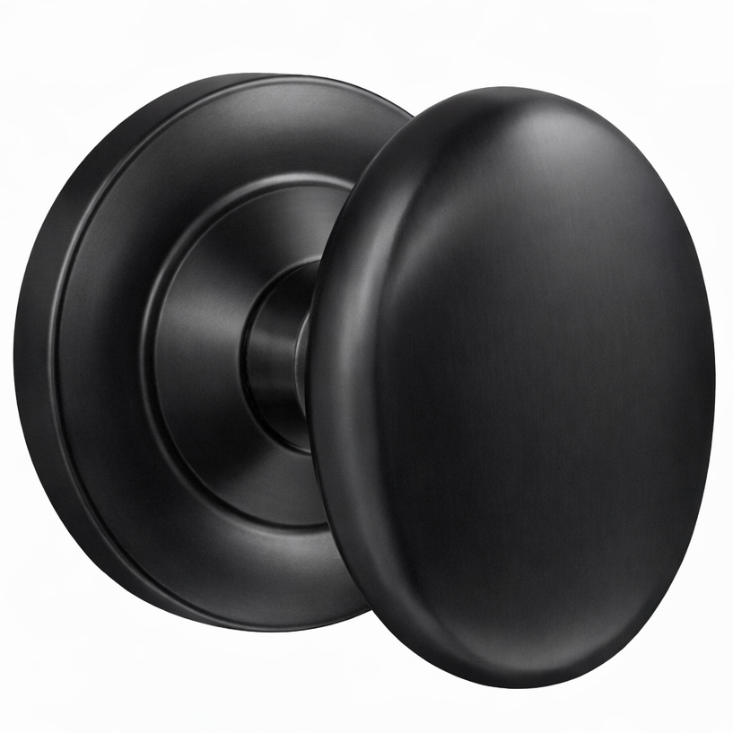 Magnifique® Classic Door Set with Brass Egg Knobs (Several Finishes Available)