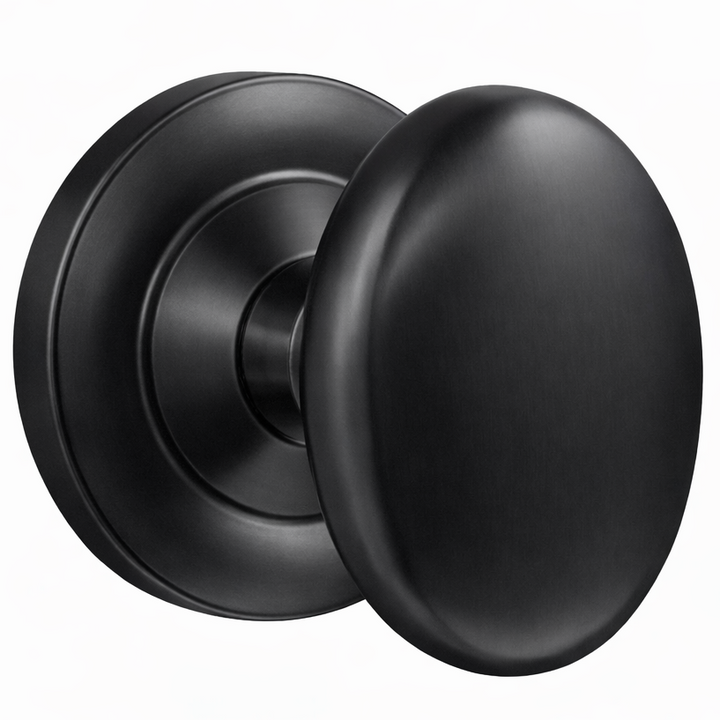 Magnifique® Classic Door Set with Brass Egg Knobs (Several Finishes Available)