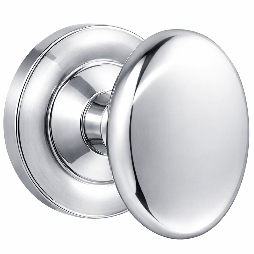 Magnifique® Classic Door Set with Brass Egg Knobs (Several Finishes Available)