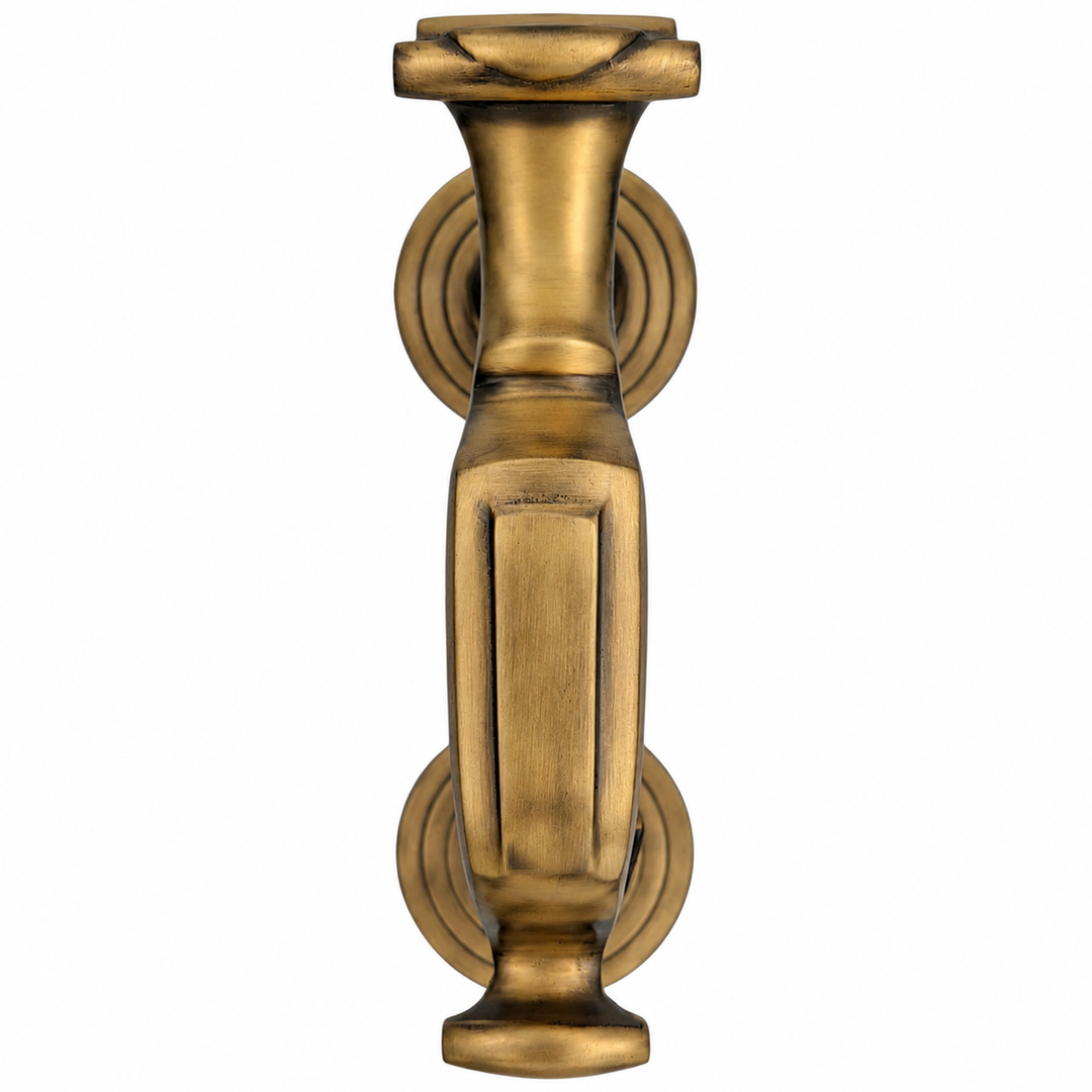 6 1/2 Inch Traditional Brass Doctor's Door Knocker (Several Finishes Available)