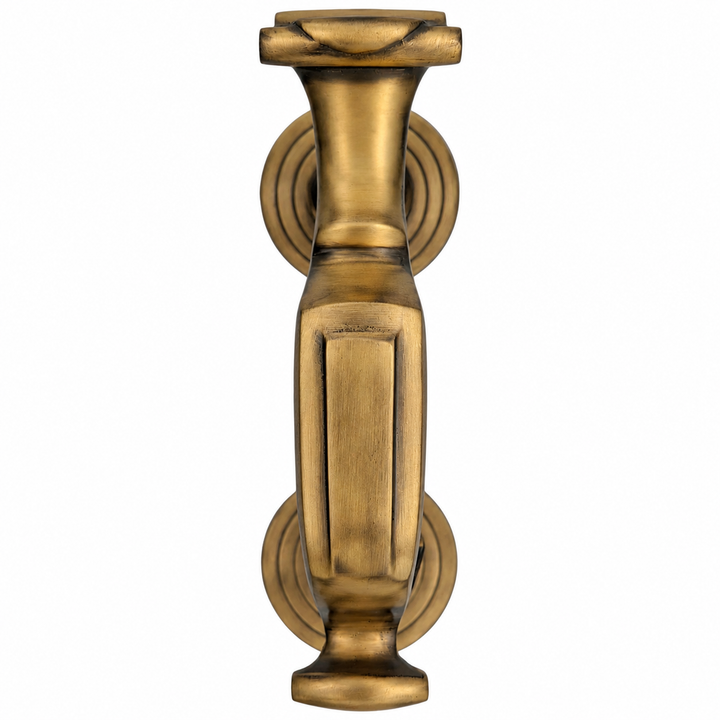 6 1/2 Inch Traditional Brass Doctor's Door Knocker (Several Finishes Available)