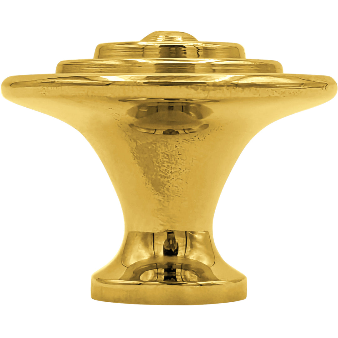 1 1/2 Inch Concentric Circle Cabinet Knob (Several Finishes Available)