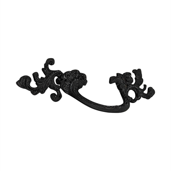 ##Antique Hardware## 6 1/2 Inch (3.125" c-c) Filigree Rococo Pull (Several Finishes Available)