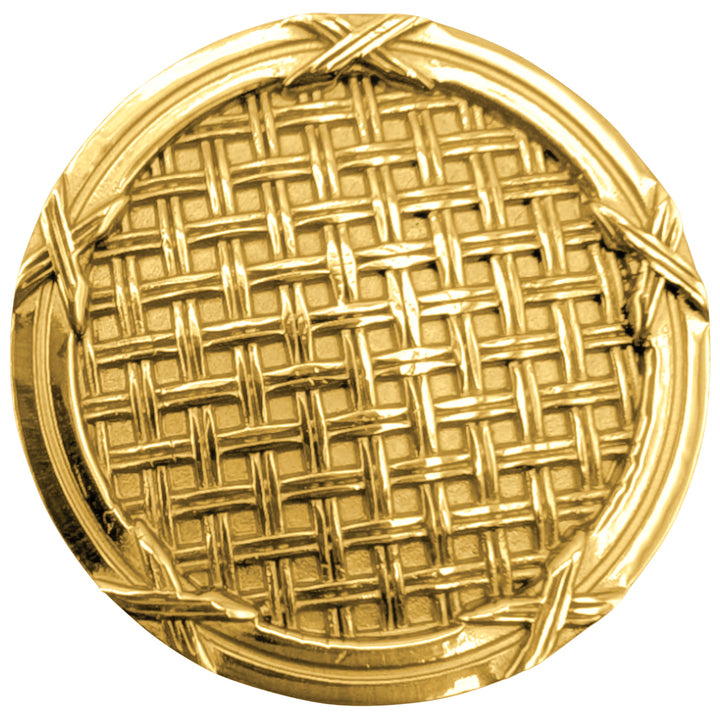 1 1/4 inch Ribbon & Reed Trellis Cabinet Knob (Several Finishes Available)