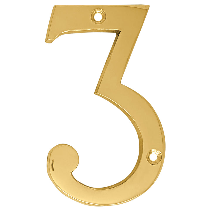 4 Inch Tall House Number 3