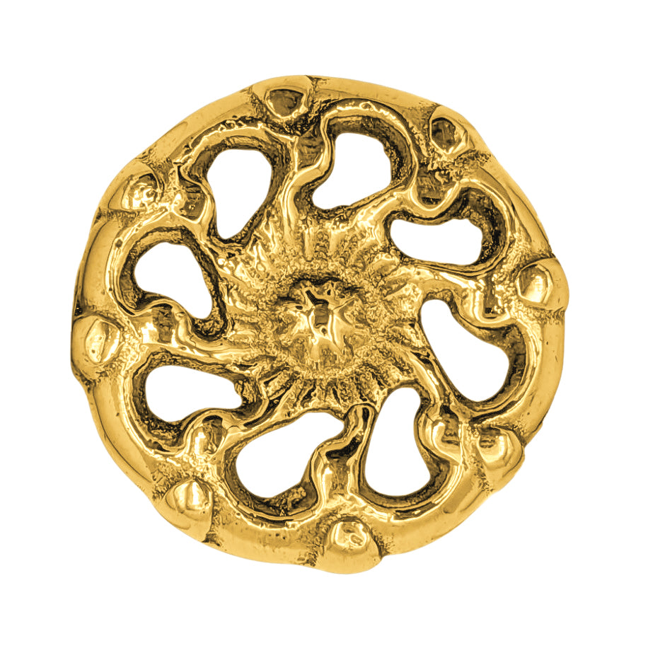 1 1/2 Inch Spigot Style Cabinet Knob (Several Finishes Available)