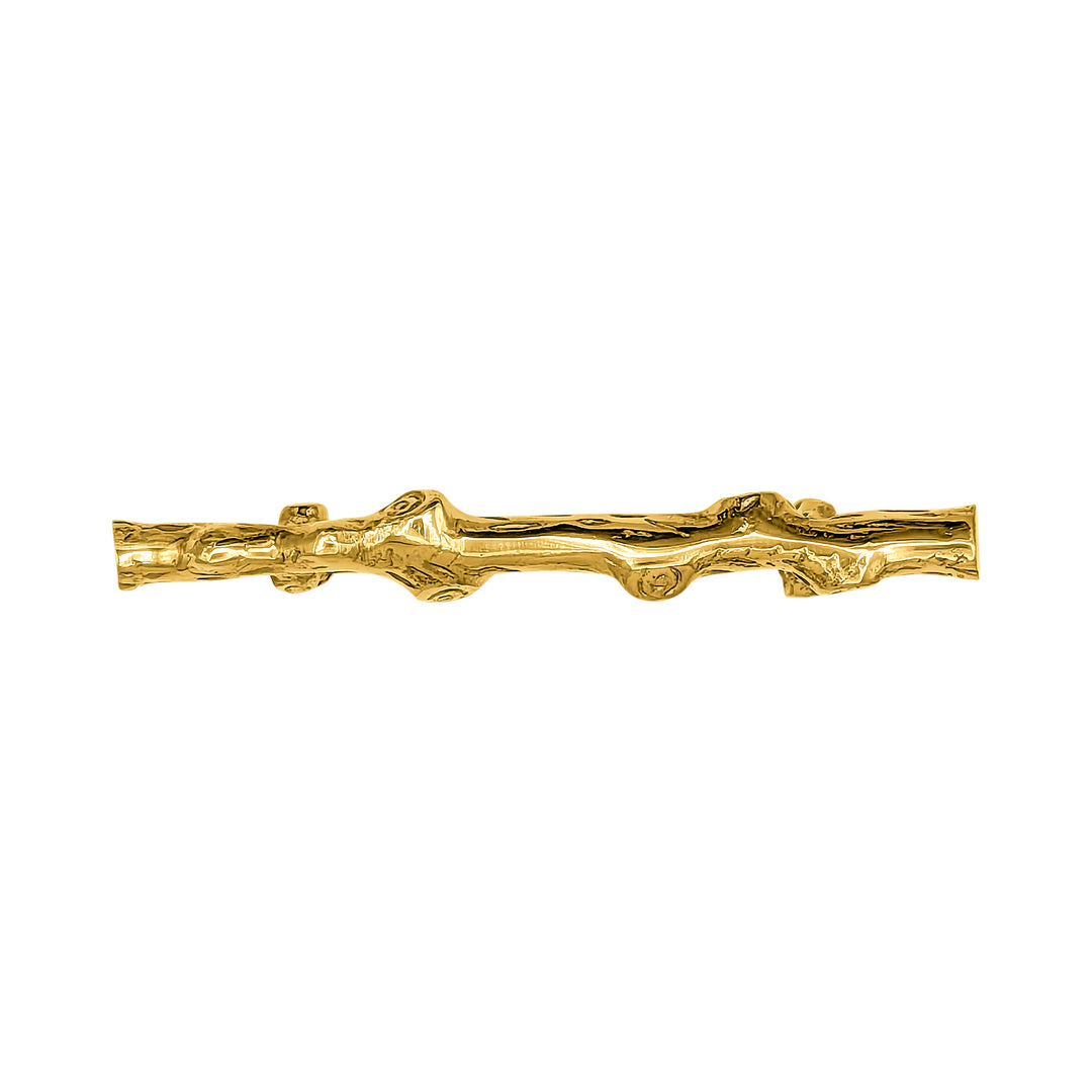4 1/2 Inch Tree Branch Cabinet Pull (Several Finishes Available)