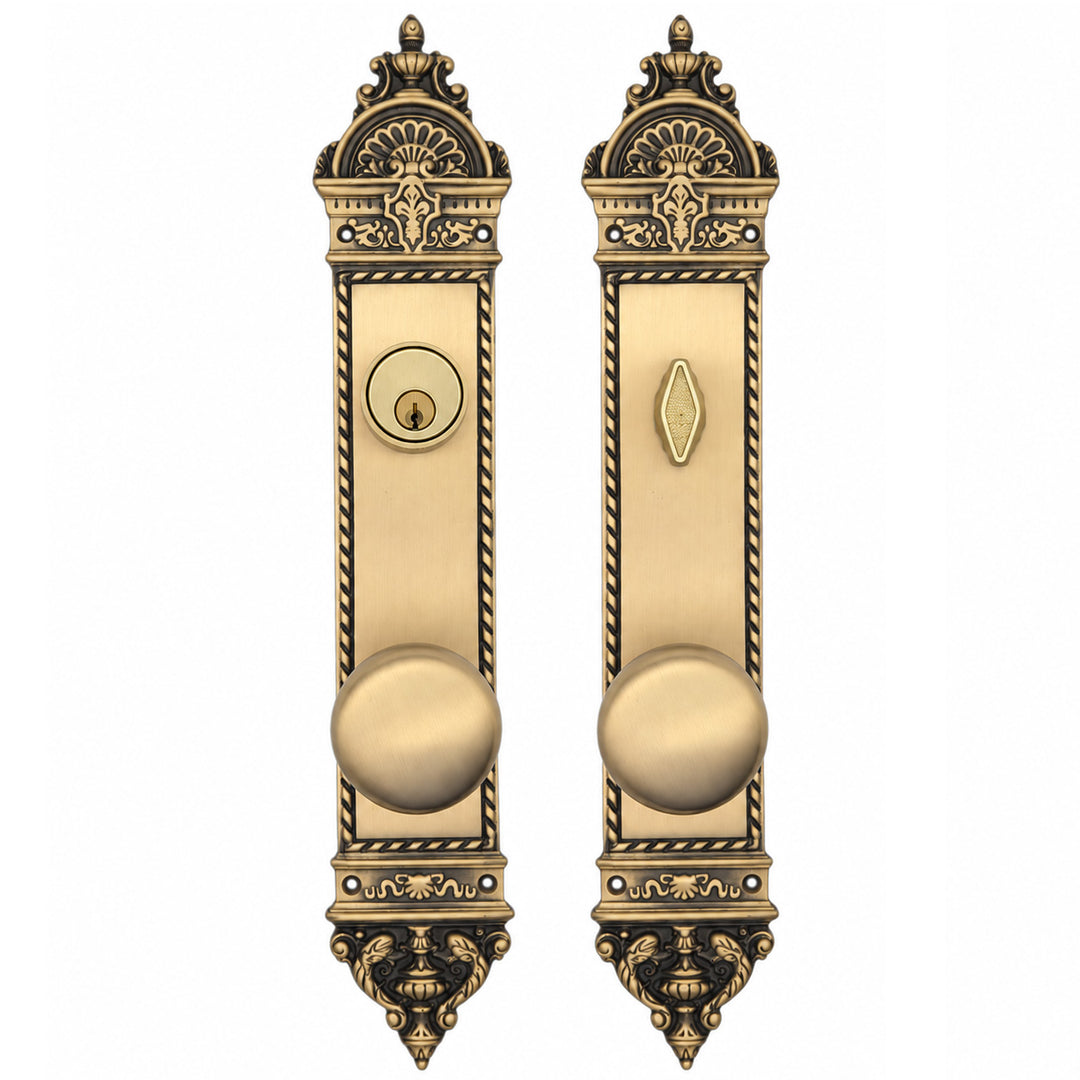 L'Enfant Style Single Door Entryway Set (Several Knob & Finish Options Available)
