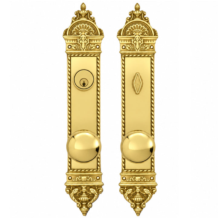 L'Enfant Style Single Door Entryway Set (Several Knob & Finish Options Available)