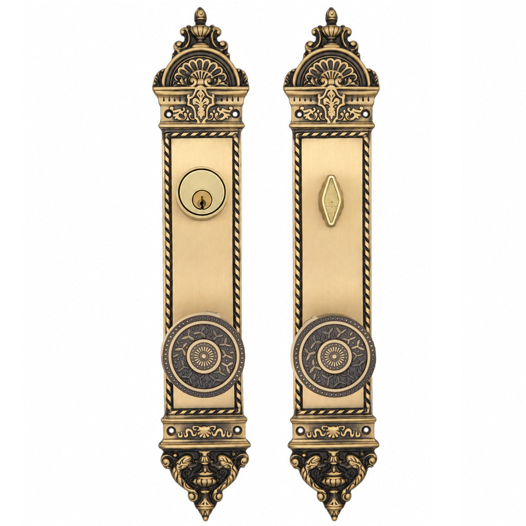 L'Enfant Style Single Door Entryway Set (Several Knob & Finish Options Available)
