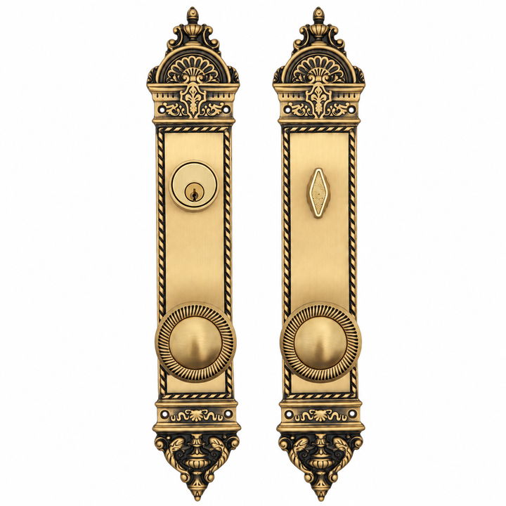 L'Enfant Style Single Door Entryway Set (Several Knob & Finish Options Available)