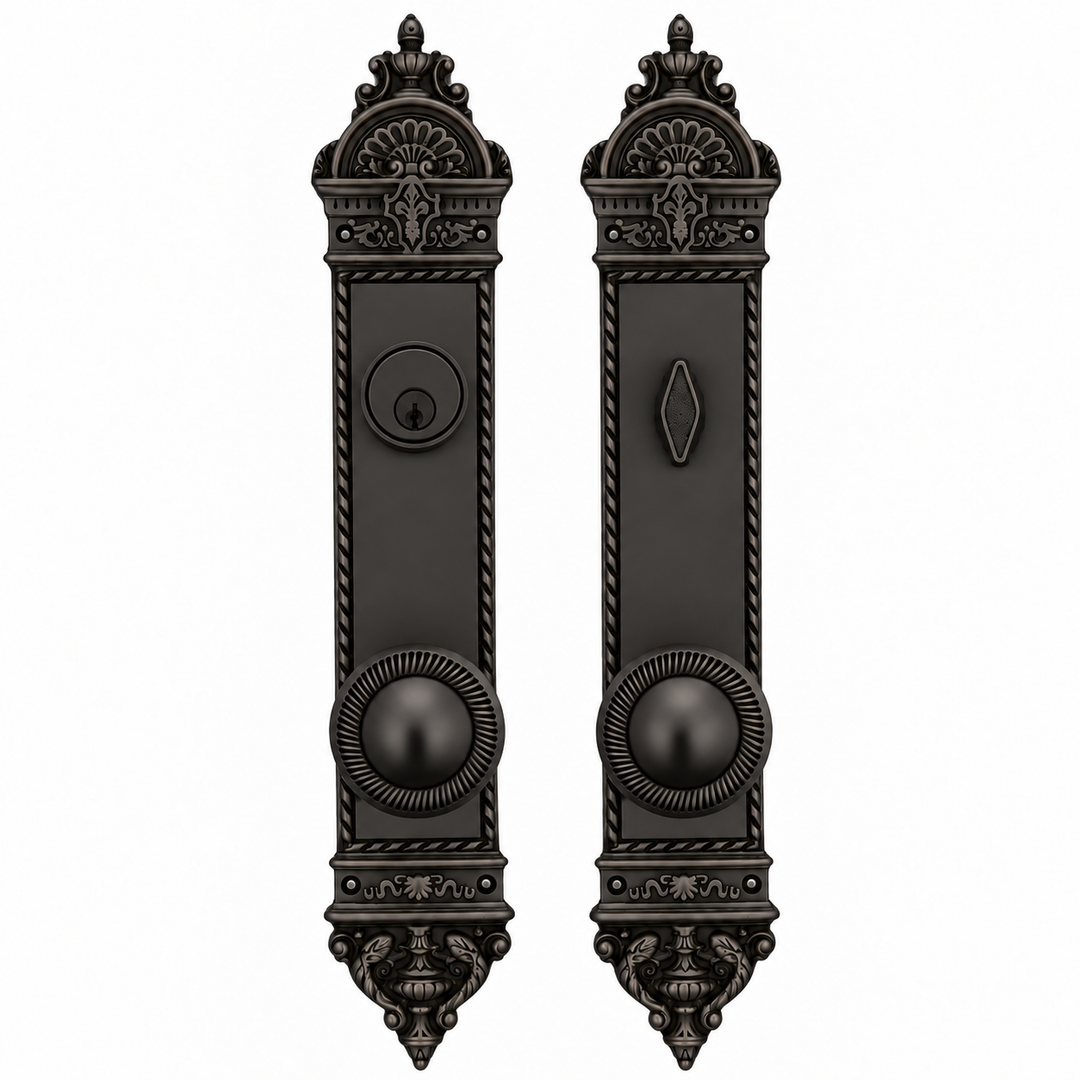 L'Enfant Style Single Door Entryway Set (Several Knob & Finish Options Available)