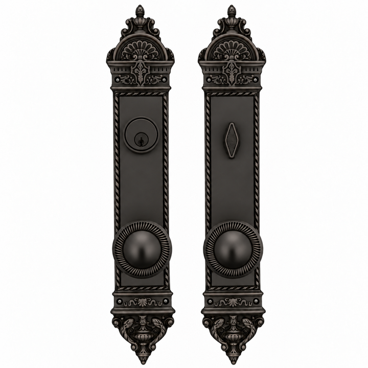 L'Enfant Style Single Door Entryway Set (Several Knob & Finish Options Available)